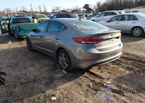 2017 Hyundai Elantra Se z USA, uszkodzony, nr VIN KMHD84LF5HU224916